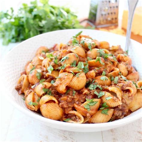 20 Minute Enchilada Pasta | Small shell pasta recipe, Shell pasta ...