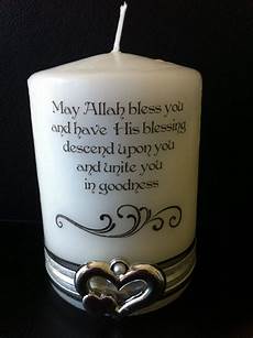 Muslim Wedding Gifts Ideas by Nikah Candle Muslim Wedding Personalised Candles Muslim Wedding Gifts Ideas