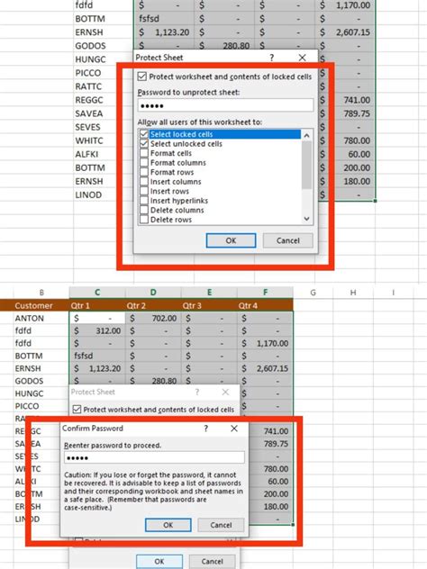 Image result for Lock Data in Excel