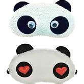 Buy 24x7 eMall Panda Eye pad, Eye mask Cartoon Super Soft & Comfortable ...