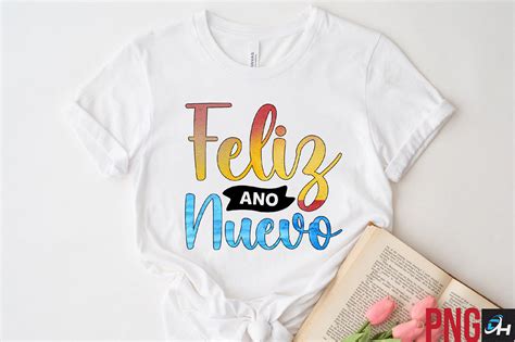Feliz Ano Nuevo / PNG Graphic by SinaCreation · Creative Fabrica