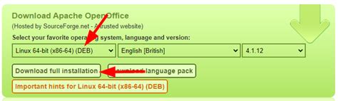 Image result for OpenOffice Ubuntu Install