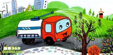 儿插-《洒水车喷喷》|插画|儿童插画|韩偌熙 - 原创作品 - 站酷 (ZCOOL)