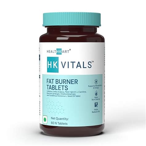 HealthKart HK Vitals Fat Burner, with L-Carnitine, Garcinia Cambogia ...