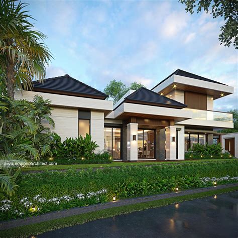 Mr. AMR 1499 Modern House 2 Floors Design - Bogor 29423 - 2 Floors ...