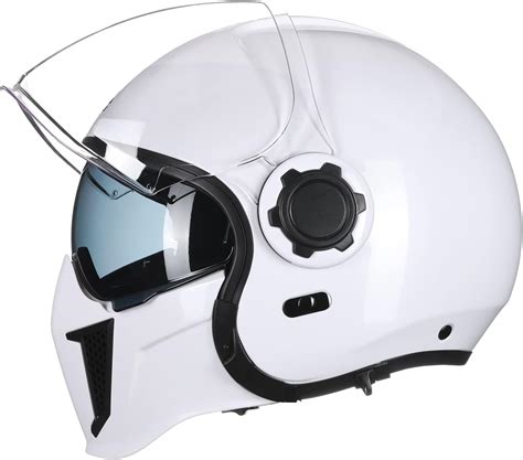 Buy TRIANGLE Open Face Motorcycle Helmet 3/4 Half with Sunshield for ...