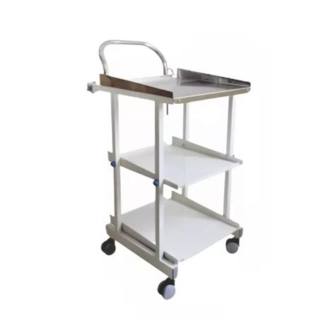 ECG Trolley, 3 Shelf
