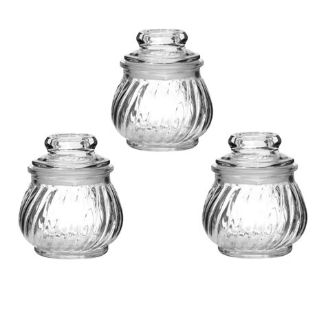 Buy ABOUT SPACE Kitchen Container Set - 150 ml Clear Glass Container ...