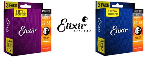 Image result for Elixir Strings 3 Pack