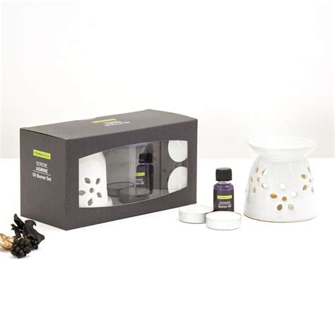 Buy Serene Bouquet Ceramic Burner Set -Set Of 4 Pcs from Home Centre at ...