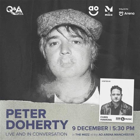 Peter Doherty - Live and In Conversation, The Mezz, Manchester, 9 ...