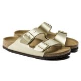 BIRKENSTOCK Arizona Birko-Flor Sandals - Gold