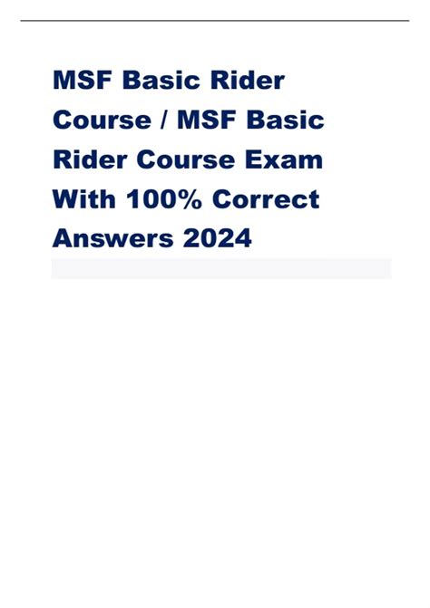 MSF Basic Rider Course 的图像结果