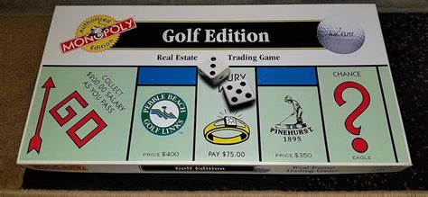Monopoly The Golf Edition Of The Game - The Golf Edition Of The Game ...