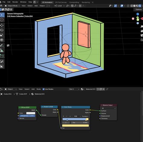 rendering - EEVEE NEXT: Hard Shadows of SunLight with ToonShader ...