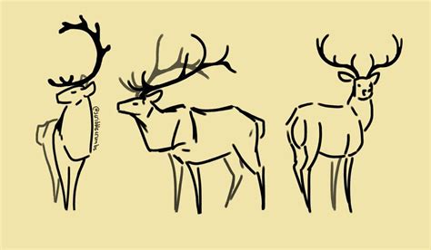 Deer Drawing Tutorial 的图像结果