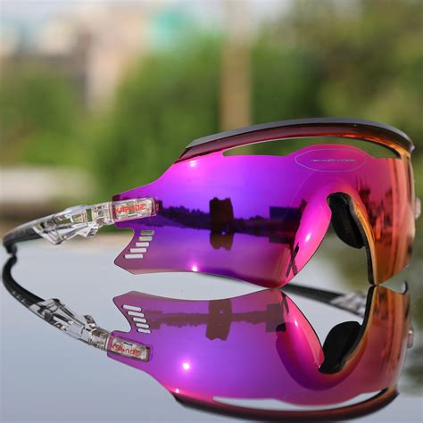 Kapvoe Sports Sunglasses Men Women Outdoor Road Mountain Track Cricket ...