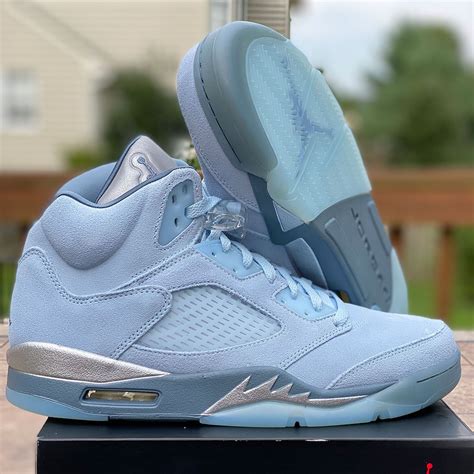 Jordans 5 Blue