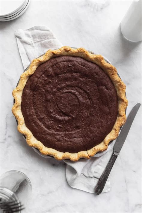 Fudgy Chocolate Brownie Pie - Broma Bakery