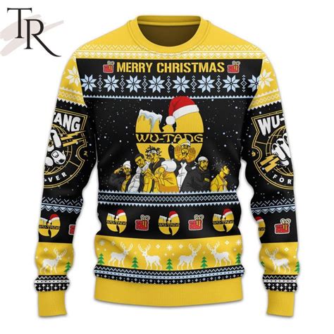Customized Wu-Tang Merry Christmas Sweater - Torunstyle