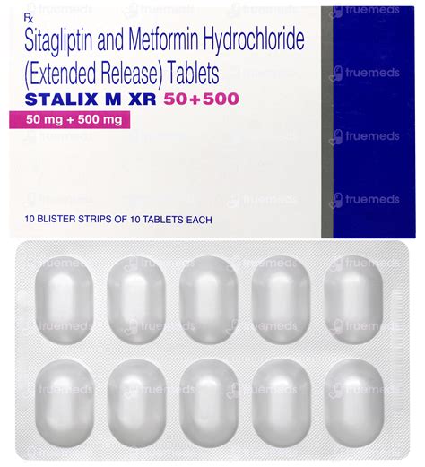 Stalix M Xr 50/500 Tablet: Uses, Side Effects, Price & Substitutes