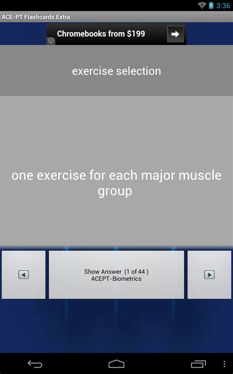 ACE-PT Flashcards Extra - App on Amazon Appstore