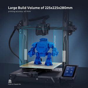 Elegoo Neptune 3 Pro 3D Printer Build Volume Of 220x220x280 mm³ – 3Ding