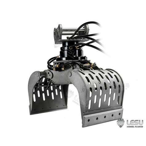 scm-modellbau - Lesu hydraulischer Greifer für Lesu Bagger ET35 1:14 ...