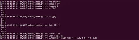Journal Message Python 的图像结果