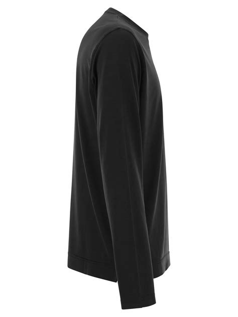 Fedeli Long-sleeved Crew-neck T-shirt Fedeli