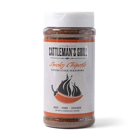 Cattleman's Grill Smoky Chipotle Coffee Steak & BBQ Rub