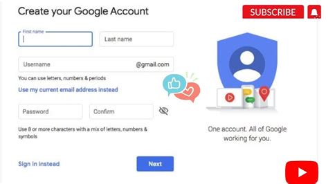 Image result for Google.com CreateAccount