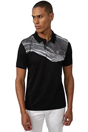 Buy Van Heusen Men's Printed Regular Fit Polo Shirt (VFKPARGFO77434 ...