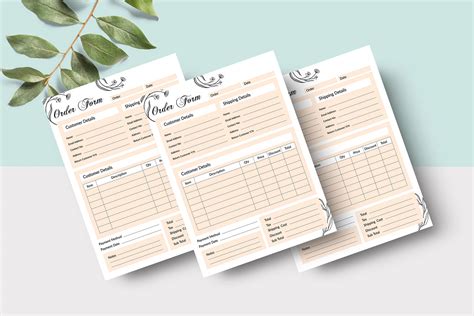Image result for Order Form Layout