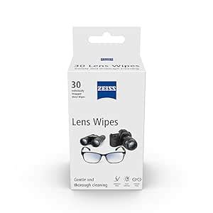 ZEISS Lens Wipes 30 Count- Pack of 3| Lens Cleaner - Perfect for ...