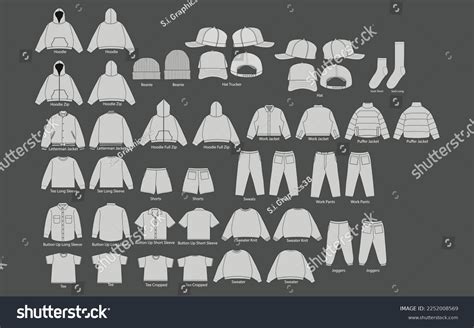 2,403 Clothing Mockup Joggers Stock Vectors and Vector Art | Shutterstock