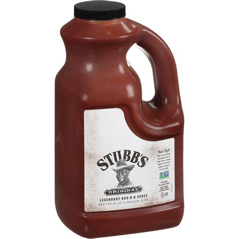 Buy Stubb's Original Legendary BBQ Sauce, 1 gal - One Gallon of Stubb's ...