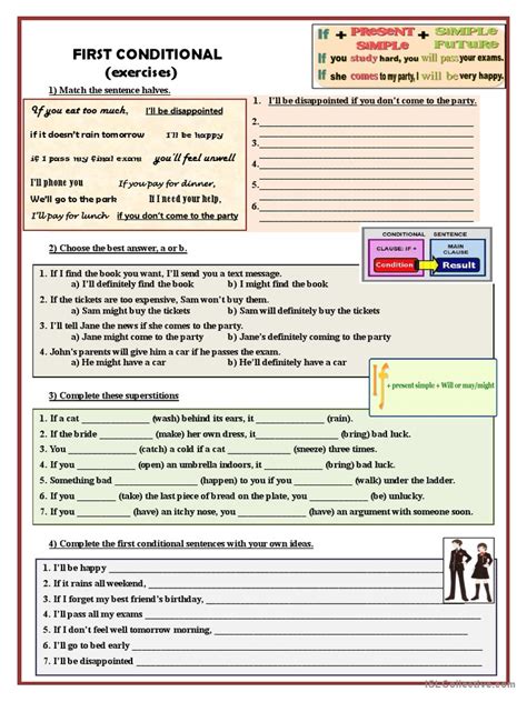 First Conditional (Exercises) | PDF