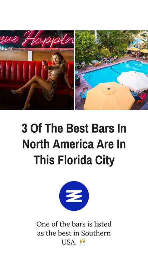 3 Of The Best Bars In North America Are In This Florida City | Florida ...