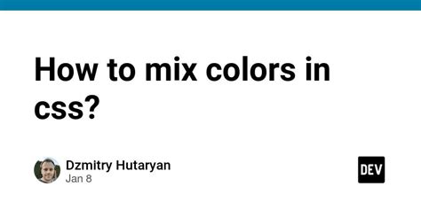 Image result for Color Mix for Text Color CSS