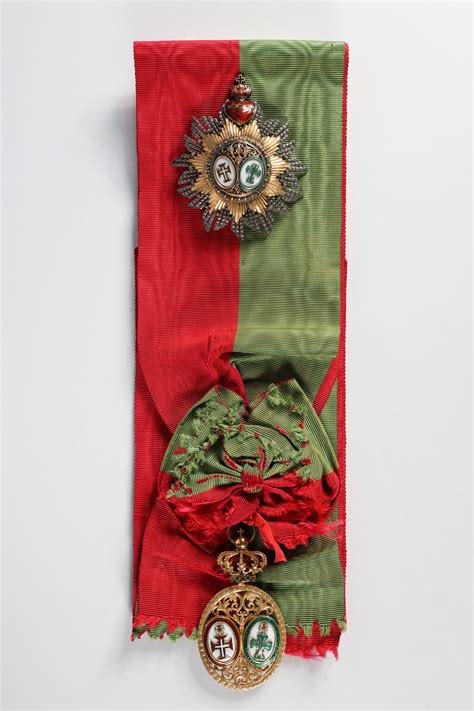 The Riband of the Two Orders of Christ and Avis star, Portugal | National Museum of American History
