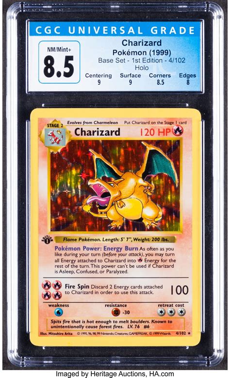 Mint Condition First Edition Charizard at George Bousquet blog
