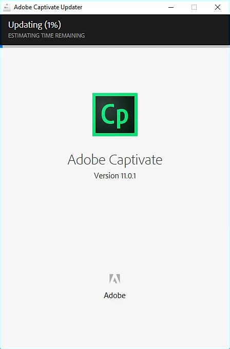 Adobe Captivate (2019 release) Update 1 Release Notes