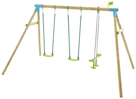 TP Toys Heron Kids Wooden Garden Swing Set with Glider India | Ubuy