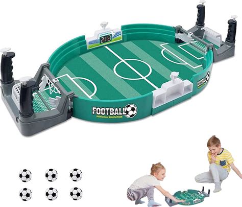 Buy WEIKUELE Football Table Interactive Game,Mini Table Soccer Game Toy ...