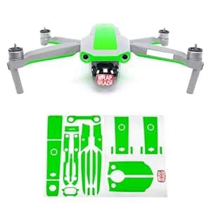 Wrapgrade Skin Compatible with DJI Mavic Air 2 | Accent Colour B (Neon ...
