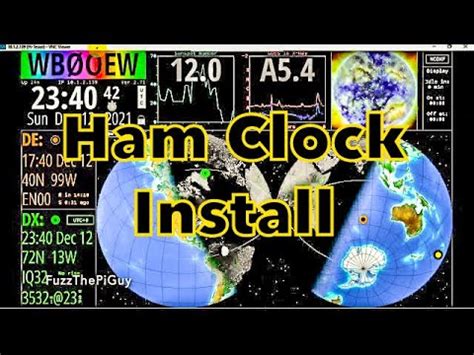 Installing Ham Clock Raspberry Pi B3 的图像结果