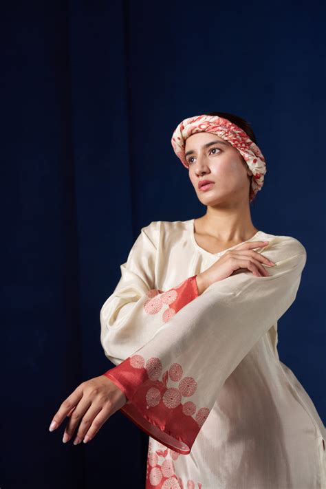 Rust Orange Kurta Set – Sukruti Design