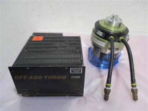 Alcatel-Annecy 5150 CP, Turbo Vacuum Pump w/ CFF 450 Turbo Controller ...