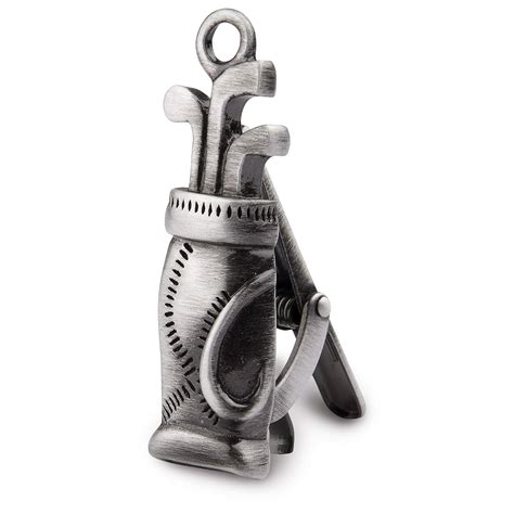 Buy Peluche Men's Grey Brass The Golf Kit Tie Pin at Amazon.in